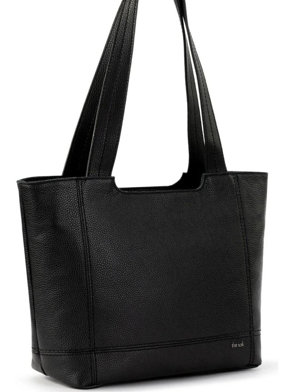 The Sak De Young Leather Tote Bag in Black
